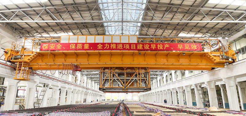 性价比之光│卫华电解铜专用起重机助力客户扩产增效